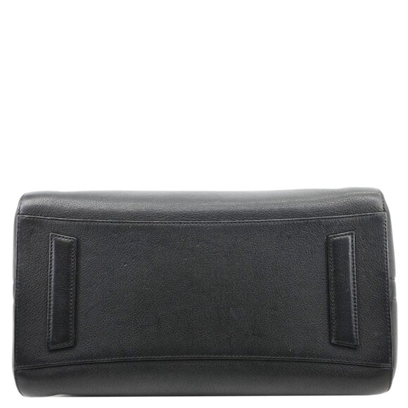 Givenchy  Antigona Medium Sugar Goatskin Leather Shoulder Bag Black - Picture 10 of 14